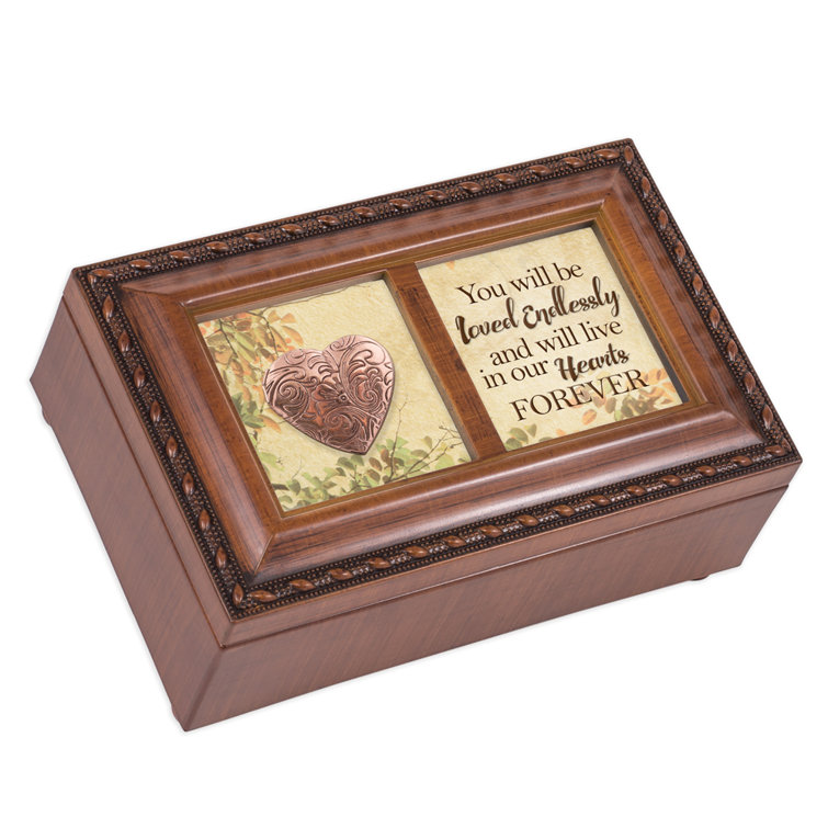 DicksonsInc Sympathy Bereavement Locket Music Decorative Box Wayfair Canada